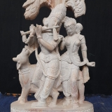 インド 「育愛」 神像 仏像 彫刻 大理石 インテリア