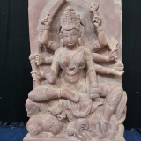インド 「闘志」 神像 仏像 彫刻 大理石 インテリア