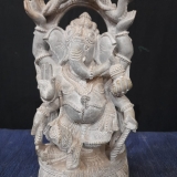 インド 「威風」 神像 仏像 彫刻 大理石 インテリア